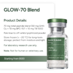 GLOW Mix (BPC-157 + GHK-Cu + TB-500)
