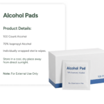 alcohol wipes