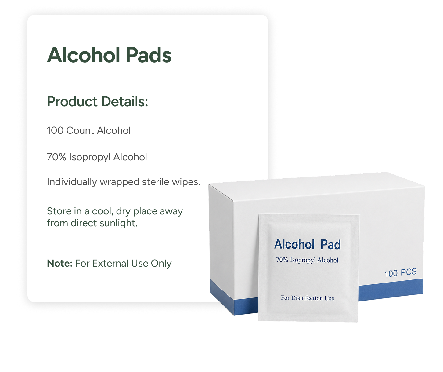 alcohol wipes